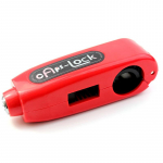 Universaalne mootorratta juhtraua lukk Cnc turvalisuse turvalukud vargusvastane lukk punane