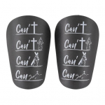 1 paar noorte jalgpalli s&auml;&auml;rekaitsmed amortisatsiooniga mini s&auml;&auml;repadjad jalakaitse poistele, t&uuml;drukutele, paksendatud jalgpallitreeningabi v&auml;lispordivarustus XS