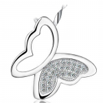 Naiste ripats, naiste &otilde;la liblikaga kaelakee, h&otilde;betatud ehted