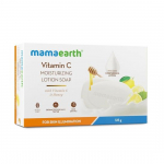 Mamaearth C-vitamiiniga niisutav losjoonseep C-vitamiini ja meega naha s&auml;ra andmiseks-125g|Muudab naha s&auml;ravamaks|Toidab kuiva nahka