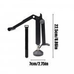 Mootorratta taga- ja esirattastatiiv Multifunktsionaalne s&uuml;sinikterasest rataste t&otilde;stealus Kaasaskantav t&otilde;stealus Mootorratta tarvikud must