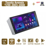 Android Carplay autoraadio Toyota Avensis T250 2003-2008 multimeediumipleieri peakomplekt Stereo GPS-navigatsioon BT WIFI 2+32GB 1+16GB
