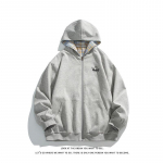 Kahepoolne kardigan-sweatshirt Meeste S&uuml;gis Uus Ameerika Moodibr&auml;nd Vabaaja Mitmek&uuml;lgne Paar Suur Suurus Kapuutsiga Jakk M