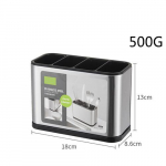 K&ouml;&ouml;gi s&ouml;&ouml;giriistade korrastaja Noaalus Plastikust &auml;ravoolu hoiustamishoidik Lusikas Kahvel S&ouml;&ouml;gipulk K&ouml;&ouml;gin&otilde;ud Toiduvalmistamise t&ouml;&ouml;riistade kandiku riiulkarp