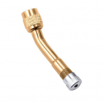 Rehvi ventiili pikenduskomplekt 45 90 135 kraadi nurga all olevad adapterid auto mootorrattale C kuldne