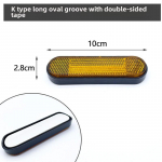 Ghost Fire elektrimootorratta k&uuml;ljehelkurid - eesmised ja tagumised porihelkurid, dekoratiivsed paneelid elektriajamiga jalgratastele