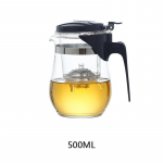 Klaasist teekann eemaldatava infusiooniga, lahtiste lehtede teekeetja 500ml