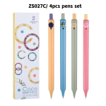 4/5 tk COCO Button Geel-tindipliiatsid