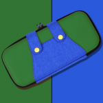 Vert - Sac de rangement portable en cuir PU pour Nintendo Switch, &eacute;tui &eacute;tanche, Housse pour console NS, Acces