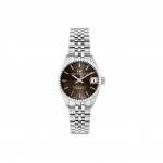 Philip Watch Swiss Made Caribe Urban Roostevabast terasest Pruun p&auml;ikesekiirtega sihver Kvarts R8253597612 100M Naiste kell p&auml;ikesekiir/pruun