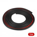 Kahekihiline autode uste tihenduskleebis Kummist tihendiribad Ukse pagasiruumi heliisolatsioon ilmastikuriba L-t&uuml;&uuml;pi m&uuml;ra tihendi riba 1M