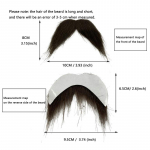 Kulmude komplektid Cosplay-rekvisiidid Kaunistus V&otilde;ltsitud vuntside komplekt N&auml;okarvad klubilisteks tegevusteks Maskeraadikost&uuml;&uuml;mipidu Halloweeni meestele