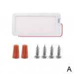 RV Sisevalgusti 90LED 3 V&auml;rvi Dimmeldav Sisevalgustus 12V-30V Lae Kuplivalgusti Matkaautodele RV Veoautole Haagissuvilale K6R6