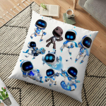 Astro Bot padjakate 2024 j&otilde;ulupadjap&uuml;&uuml;ri kaunistus kodu uusaasta diivanile auto padja kate 45x45cm 9