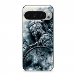 Coque - MANIACASE - Google Pixel 9 Pro - Silicone - Noir - Vikings Ragnar Lothbrok