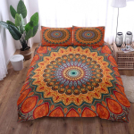 Barokk Mandalat Vintage M&otilde;is Tekikott Komplekt Kuningas Kuninganna Kahekohaline T&auml;iskohaline Kaksik &Uuml;hekohaline Suurus Poiste Voodipesu Komplekt 140x200cm 3pcs