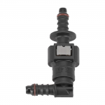 K&uuml;tusetoru vooliku&uuml;hendus kiirvabastusega 90-kraadine p&otilde;lve SAE 9.49 k&uuml;tusetorude kiireks &uuml;hendamiseks CHINA