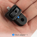 Alumiiniumist kaamera mini statiivi adapteri kinnitus Cnc konversiooniadapter Gopro Hero 10 9 Insta360 ja muude standardsete 1/4 tarvikute jaoks