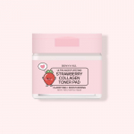 BONNYHILL STRAWBERRY COLLAGEN / HEARTLEAF FACIAL TONER PAD 180ml / 60pcs, Moisturizing, Korean Cosmetics, Kbeauty, sample STRAWBERRY COLLAGEN