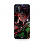 Coque Oppo A32 Demon Slayer Tanjiro Kamado &eacute;nerv&eacute; manga anime Maniacase