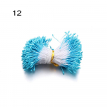 400 tk Mini 1mm Lille Tolmukas Kunstlik Kahekordsete Peadega P&auml;rl Emakasuue Ise-tee K&auml;sitsi valmistatud Lilleline K&auml;sit&ouml;&ouml; Pulmade J&otilde;ulukaunistuseks