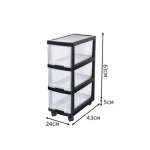 3/4/5 kihti mitmekihiline hoiukast plastsahtel kaasaskantav dokumendid riidekapp tugev ja vastupidav lauasahtli organiseerija