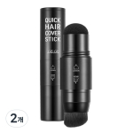 Liir Quick Hair Cover Stick 3g, natural black, 2 pcs. black