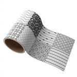 1 rull Vanniktoa V&ouml;&ouml;joone Seinakleebised Veekindlad Kooritavad ja Kleepuvad Kunstimuraal Tagasein Kodu Kaunistamise Kleebised V&ouml;&ouml;joone Kleebis