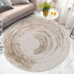 Elutoa &uuml;mmargune vaip Paks voodi vaibad Pehmed libisemisvastased &uuml;mmargused p&otilde;randavaibad Lipsu v&auml;rvimismatt diameter 120CM