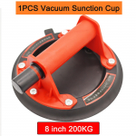 200 kg UUS Vaakum iminapp 8 tolli 200 kg Kandev&otilde;ime Raskeveokite Vaakumt&otilde;stuk Graniitplaat Klaas K&auml;sitsi T&otilde;stmine punane