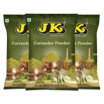 JK koriander (Dhaniya) Pulber, esmaklassiline jahvatatud koriander autentseks India toiduvalmistamiseks, v&uuml;rts karri jaoks, Masala, 100 g (Pakis 3)