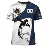 v&otilde;rkpallivorm isikup&auml;rastatud kohandatud nimi unisex 3D prindiga meeste T-s&auml;rk mood s&auml;rk sportlane kiiresti kuivavad riided XL