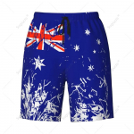 Poksi L&uuml;hikesed P&uuml;ksid Austraalia 3D Tr&uuml;kk V&otilde;itlus Treening MMA Segav&otilde;itluskunst Unisex Mehed Naised Kiiresti Kuivavad Fitness J&otilde;usaal Sport Treening Vabaaja T&auml;navariided 4XL