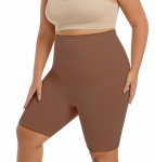 Reied &otilde;hemad p&uuml;ksid naistele Slip Shorts K&otilde;rge v&ouml;&ouml;koha k&otilde;hupiirkond, &otilde;mblusteta kehakujundaja COFFE 1XL-4XL 1XL kohv
