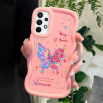 V&auml;rvitud mustriga Big Wave Edge pehmest silikoonmaterjalist Macaron telefoni&uuml;mbris, p&otilde;rutuskindel kaitsev kummist korpus Samsung Xiaomi Poco Redmi jaoks Samsung S22 Ultra 5G valge