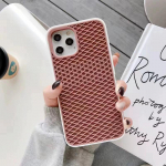 Vahvlitald Disain Silikoonist Telefoni&uuml;mbris iPhone 16, 15, 14, 13, 12, 11 Pro Max, XR, XS, X, 8 Plus, 7, 6 jaoks - Vastupidav ja Stiilne Kate iPhone 16 Pro Max