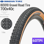 Innova Yellow Edge maastiku-kruusaratta rehv 700x40c, &uuml;likerge ja torkekindel gray