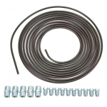 5 m16,4 jala piduritoru komplekt, 0,028 tolli 0,7 mm paksune vask, nikliga kaetud h&uuml;draulilise piduri k&uuml;tuses&uuml;steemi jaoks