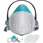 Korduvkasutatav pool n&auml;okate 20 filtriga, vahetatavate filtritega tolmurespiraator v&auml;rvimiseks, poleerimiseks, keevitamiseks, aurutamiseks, puidut&ouml;&ouml;tlemiseks