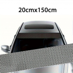 150 cm x 20 cm PVC auto esiklaasi kleebised UV-vastased privaatsusakna kleebised auto esiklaasi k&uuml;lgplokkide kattekile jaoks