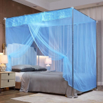 Elegantne printsessi stiilis s&auml;&auml;sev&otilde;rk kaheinimesevooditele julge kronsteini ja paksu mustriga 1.8m x 2.0m Bed