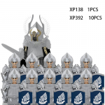 Keskaegsed Elfi Rohani s&otilde;durid Kaardiv&auml;gi lotr Tegevusfiguurid Mini Klotsid Nukk Kokkupandavad Ehitusklotsid MOC DIY M&auml;nguasjad lapse kingituseks