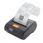 Kaasaskantav kviitungiprinter 80mm Mobiilne POS-seade Termoprinter BT+USB-ga Kasutamiseks rakendusega &Uuml;hilduv must