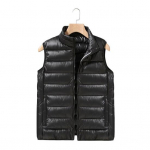 Sulevattestiga vest, varrukateta, p&uuml;stkrae, lukuga esikinnis, taskud, kerge, soe, tepitud pealisr&otilde;ivas L sinine