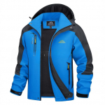 Hooajav&auml;line pikk jope Meeste Kapuutsiga Tuulekindel Vett H&uuml;lgav Vihmajakk Tuulejope 5 Taskut Matkamiseks, Kalastamiseks, Reisimiseks L