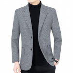 Meeste S&uuml;gisr&otilde;ivad Bleiserid Mantlid Ka&scaron;miir &Auml;ri vabaaja Bleiserid Jakid Meestele Slim Fit Bleiserid Meeste riided 4XL M hall