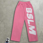 Euroopa ja Ameerika s&uuml;gis- ja talve isikup&auml;rastatud t&auml;navahip-hopi kirjade tikand moekad vabaaja p&uuml;ksid meestele ja naistele L roosa