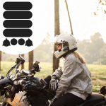 Reflective Sticker Warning Decor Easy to Install Multipurpose Black Tape Decal