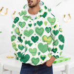 Kapuutsiga sporditreeningkost&uuml;&uuml;m Unisex jooksuriided pikkade varrukatega pullover Pusad Pusa XXXXL armee roheline v&auml;rv