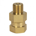Pressure Washer 3/8in Swivel Coupler Rotary Joint Heavy Duty G3/8 Male to Female Coupling for
